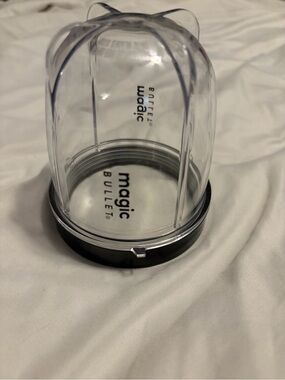 Clear Replacement Cup with Black Base -